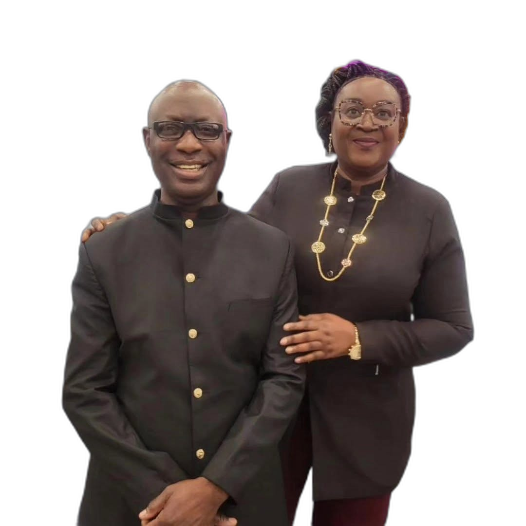 Pastor Elijah Ige and his wife